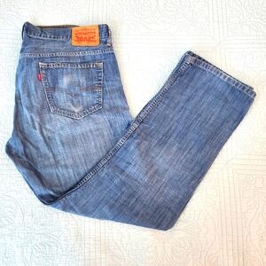 Levi's Men's 569 36 x 34 blue faded